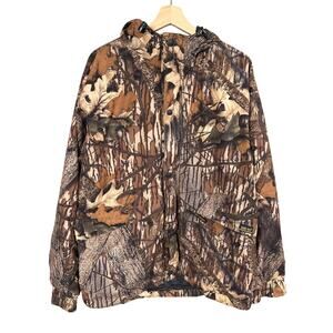 Browning Gore-Tex Large Polyester Jacket Coat Hooded Camo